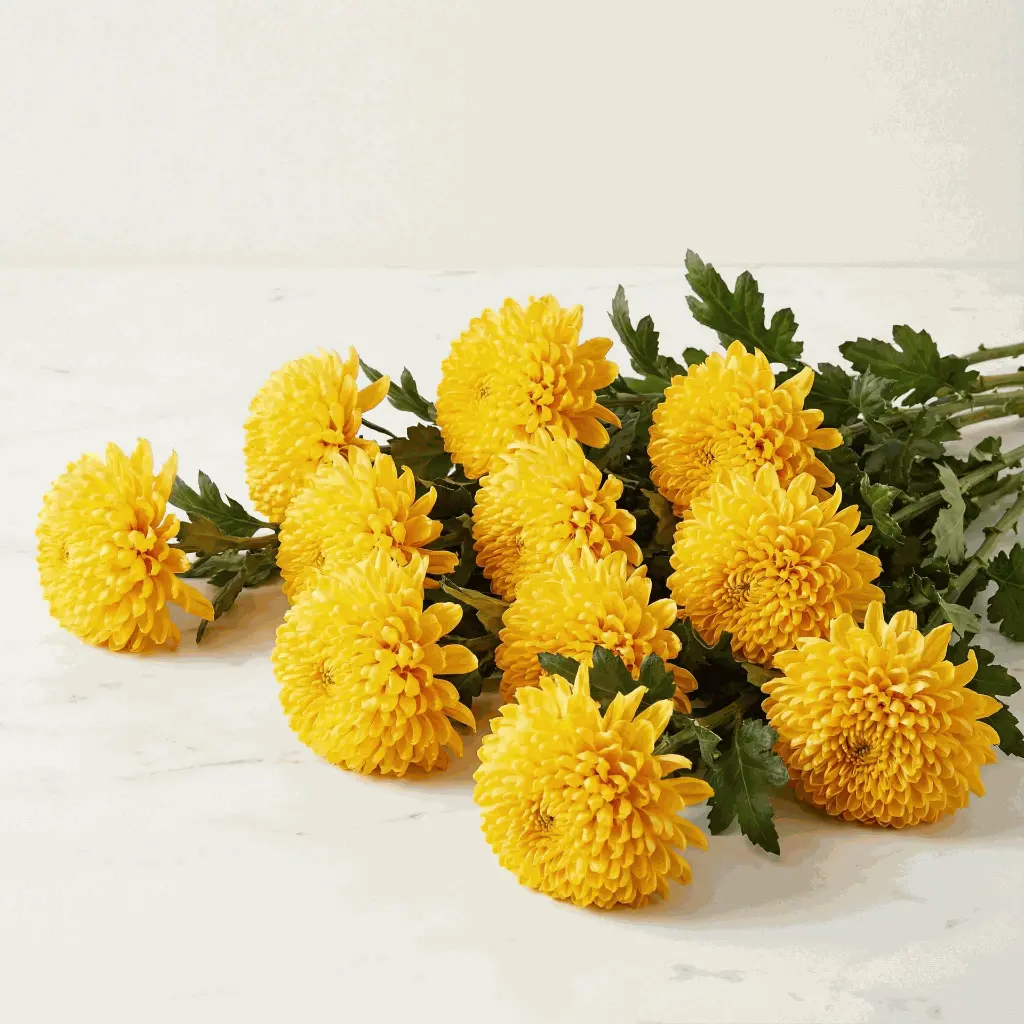 CHRYSANTHEMUM yellow1.webp