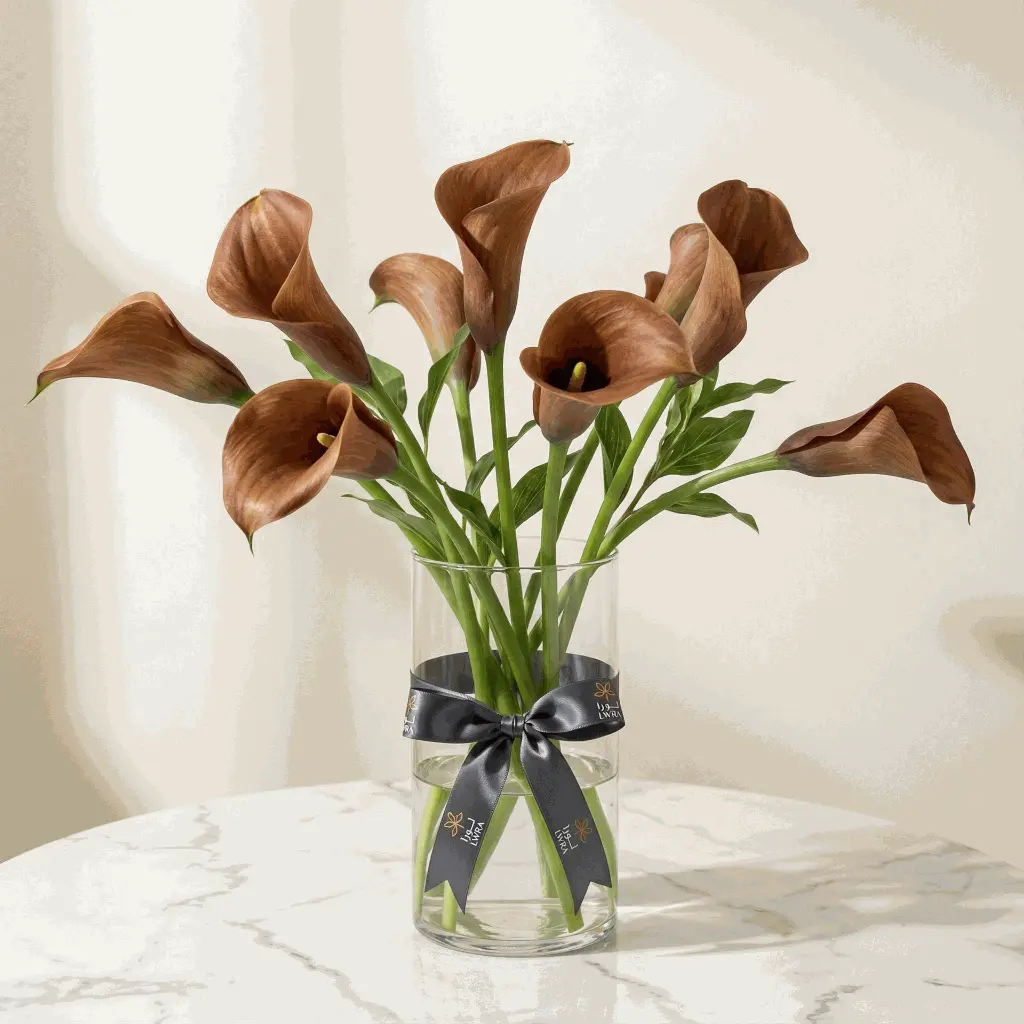Calla Lilies brown1.webp